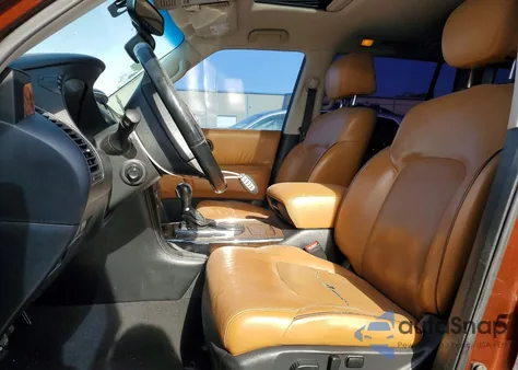 2017 Nissan Armada Platinum из США, поврежденный, VIN JN8AY2NF1H9303029